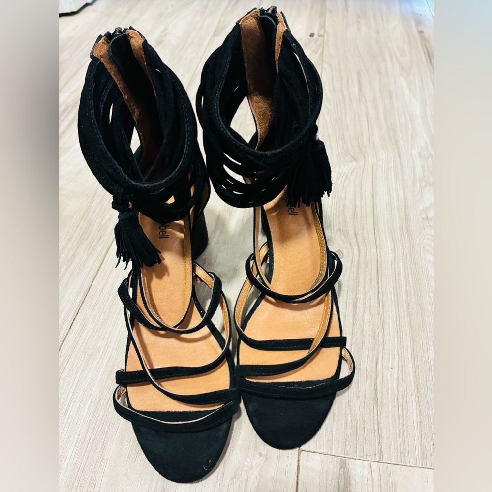 Jeffrey Campbell Black Strappy Heels